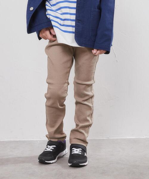 coen（コーエン）の「イージースキニーパンツ23SS（チノパンツ・キッズ・ライトグレー/ブラック/ベージュ・100/110/120/130/140/150）」の3枚目の写真