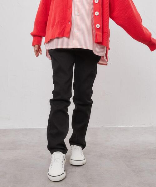 coen（コーエン）の「イージースキニーパンツ23SS（チノパンツ・キッズ・ライトグレー/ブラック/ベージュ・100/110/120/130/140/150）」の2枚目の写真