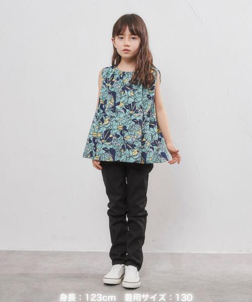 coen（コーエン）の「イージースキニーパンツ23SS（チノパンツ・キッズ・ライトグレー/ブラック/ベージュ・100/110/120/130/140/150）」の6枚目の写真