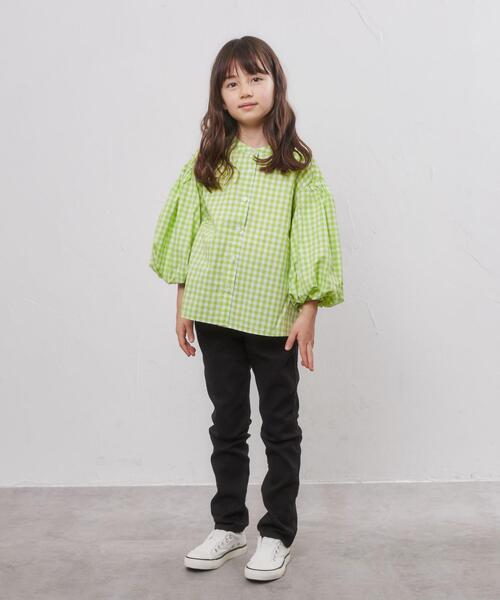 coen（コーエン）の「イージースキニーパンツ23SS（チノパンツ・キッズ・ライトグレー/ブラック/ベージュ・100/110/120/130/140/150）」の7枚目の写真