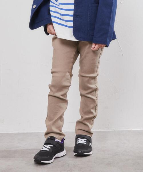 coen（コーエン）の「イージースキニーパンツ23SS（チノパンツ・キッズ・ライトグレー/ブラック/ベージュ・100/110/120/130/140/150）」の16枚目の写真