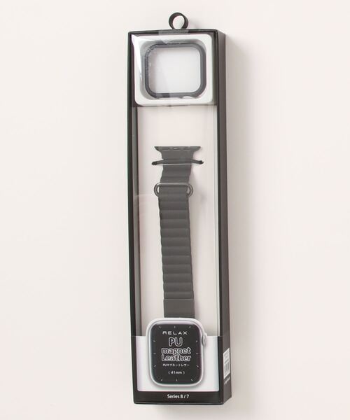 SiNCERE（シンシア）の「Apple Watch Band/アップルウォッチバンド マグネット PUレザーケースセット 〈40mm、41mm、44mm、45mm用〉（デジタル腕時計・レディース・グレー/ピンク/パープル/グリーン/ブラック/ベージュ・41mm/40mm/44mm/45mm）」の18枚目の写真
