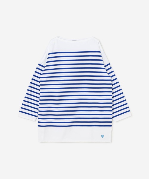 ORCIVAL（オーシバル）の「ORCIVAL | ビッグサイズ ラッセルフレンチセーラーTシャツ UNISEX（Tシャツ/カットソー・レディース・ブルー系その他・8/7）」の10枚目の写真