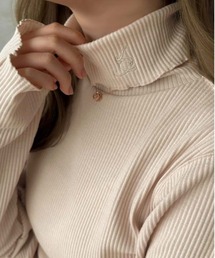 【apres jour clair】指開きハイネックカットソー【ZOZOTOWN限定アイテム】