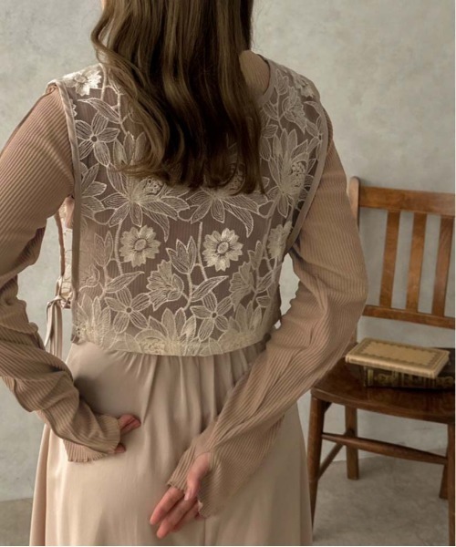apres jour clair(アプレジュールクレア)の「【apres jour clair】指開きハイネックカットソー【ZOZOTOWN限定アイテム】(Tシャツ/カットソー・レディース・アイボリー/ライトブラウン/ピンクベージュ・フリー/X-LARGE)」の9枚目の写真