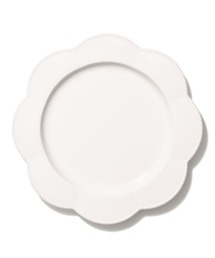 Francfranc（フランフラン）の「ブランシェ プレート L フラワー ホワイト（食器）」
