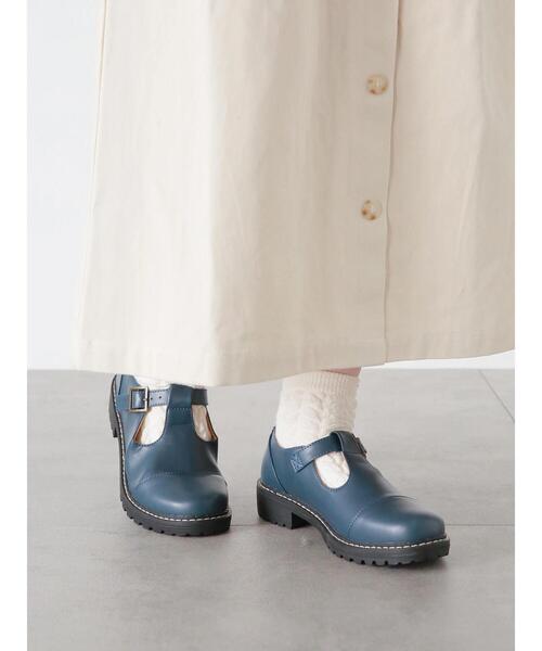 ehka sopo（エヘカソポ）の「Tストラップシューズ（その他シューズ・レディース・ベージュ/ネイビー/ブラウン/ブラック・MEDIUM/SMALL/LARGE）」の5枚目の写真