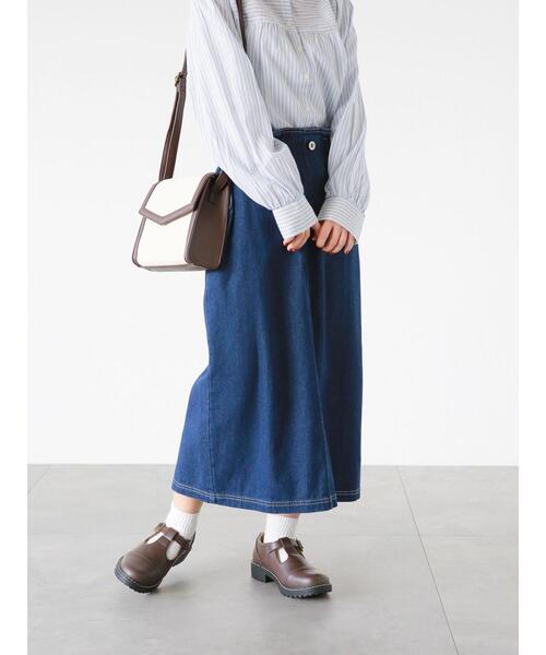 ehka sopo（エヘカソポ）の「Tストラップシューズ（その他シューズ・レディース・ベージュ/ネイビー/ブラウン/ブラック・MEDIUM/SMALL/LARGE）」の10枚目の写真