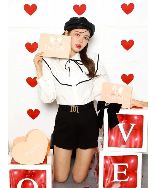 DDバックルハイウエストショートパンツ（その他パンツ）｜Darich