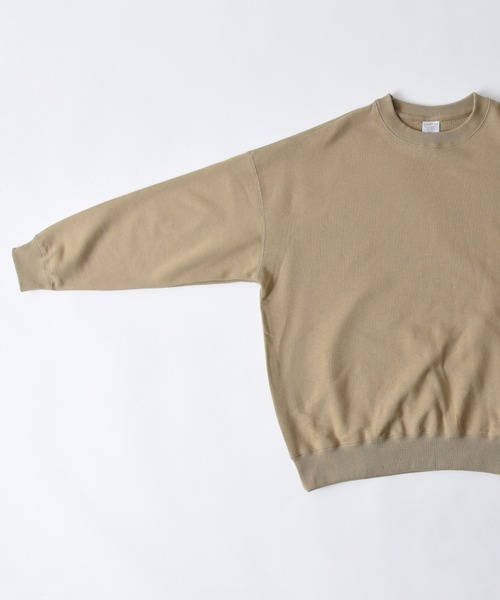 CALIFORNIA OUTFITTERS（カリフォルニア アウトフィッターズ）の「STD-2- THE WIDE CREW NECK SWEAT 10.0oz  ワイドシルエット クルーネック ワイドスウェット 10.0オンス カリフォルニア アウトフィッターズオリジナルズ（スウェット・メンズ・ブルー/ブラック/グリーン/サンドベージュ/ヘザーグレー・X-LARGE/MEDIUM/LARGE）」の13枚目の写真