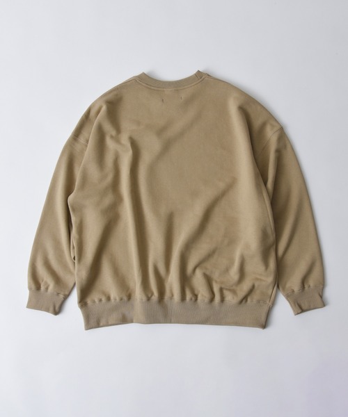 CALIFORNIA OUTFITTERS（カリフォルニア アウトフィッターズ）の「STD-2- THE WIDE CREW NECK SWEAT 10.0oz  ワイドシルエット クルーネック ワイドスウェット 10.0オンス カリフォルニア アウトフィッターズオリジナルズ（スウェット・メンズ・ブルー/ブラック/グリーン/サンドベージュ/ヘザーグレー・X-LARGE/MEDIUM/LARGE）」の12枚目の写真