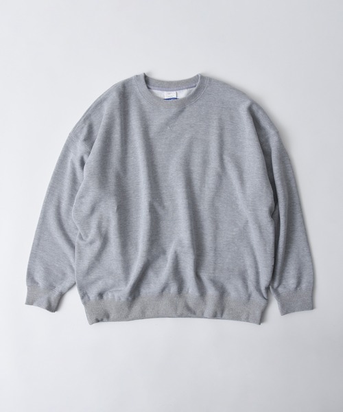CALIFORNIA OUTFITTERS（カリフォルニア アウトフィッターズ）の「STD-2- THE WIDE CREW NECK SWEAT 10.0oz  ワイドシルエット クルーネック ワイドスウェット 10.0オンス カリフォルニア アウトフィッターズオリジナルズ（スウェット・メンズ・ブルー/ブラック/グリーン/サンドベージュ/ヘザーグレー・X-LARGE/MEDIUM/LARGE）」の8枚目の写真