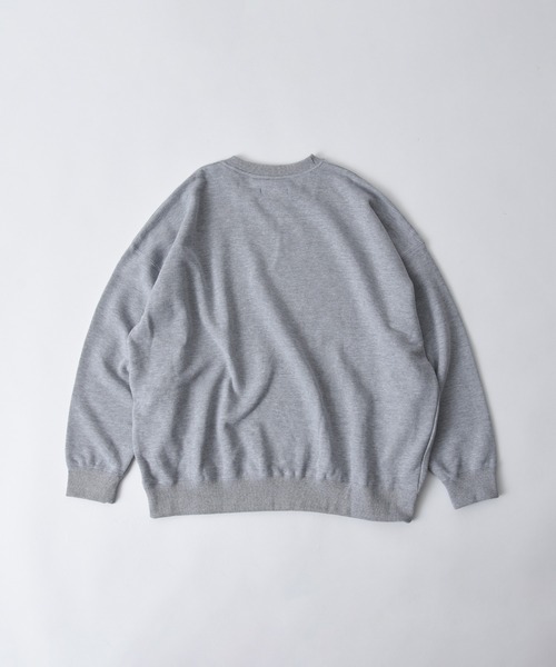 CALIFORNIA OUTFITTERS（カリフォルニア アウトフィッターズ）の「STD-2- THE WIDE CREW NECK SWEAT 10.0oz  ワイドシルエット クルーネック ワイドスウェット 10.0オンス カリフォルニア アウトフィッターズオリジナルズ（スウェット・メンズ・ブルー/ブラック/グリーン/サンドベージュ/ヘザーグレー・X-LARGE/MEDIUM/LARGE）」の9枚目の写真