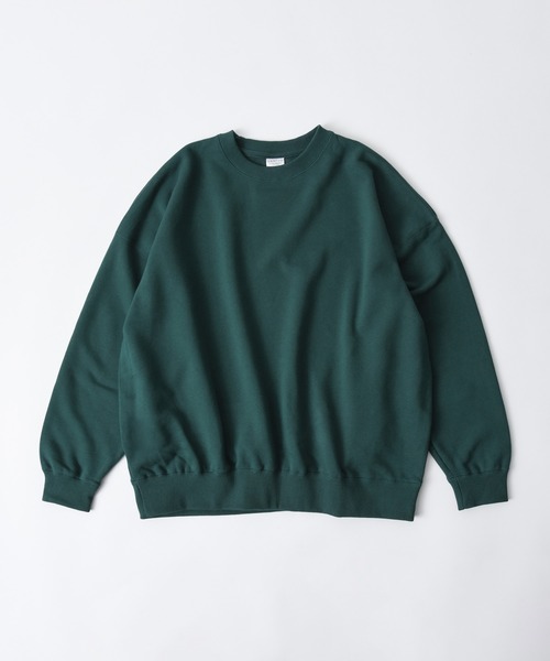 CALIFORNIA OUTFITTERS（カリフォルニア アウトフィッターズ）の「STD-2- THE WIDE CREW NECK SWEAT 10.0oz  ワイドシルエット クルーネック ワイドスウェット 10.0オンス カリフォルニア アウトフィッターズオリジナルズ（スウェット・メンズ・ブルー/ブラック/グリーン/サンドベージュ/ヘザーグレー・X-LARGE/MEDIUM/LARGE）」の21枚目の写真