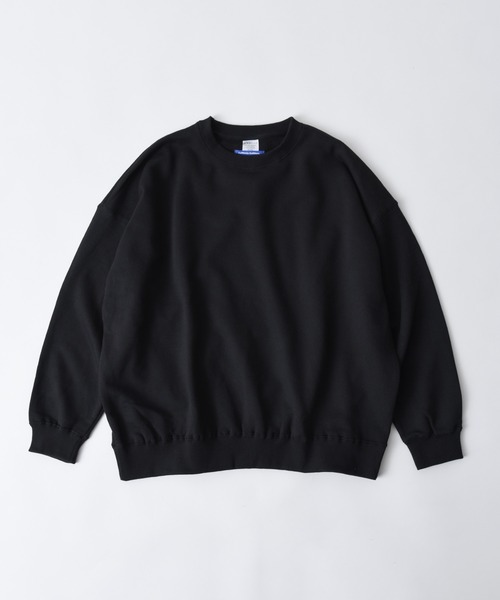 CALIFORNIA OUTFITTERS（カリフォルニア アウトフィッターズ）の「STD-2- THE WIDE CREW NECK SWEAT 10.0oz  ワイドシルエット クルーネック ワイドスウェット 10.0オンス カリフォルニア アウトフィッターズオリジナルズ（スウェット・メンズ・ブルー/ブラック/グリーン/サンドベージュ/ヘザーグレー・X-LARGE/MEDIUM/LARGE）」の22枚目の写真
