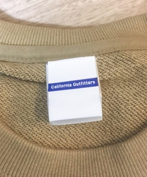 CALIFORNIA OUTFITTERS(カリフォルニア アウトフィッターズ)の「STD-2- THE WIDE CREW NECK SWEAT 10.0oz(スウェット・メンズ・ブルー/ブラック/グリーン/サンドベージュ/ヘザーグレー・X-LARGE/MEDIUM/LARGE)」の20枚目の写真