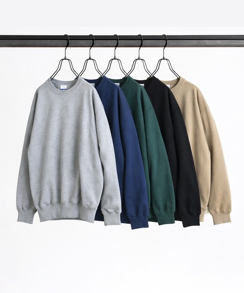 CALIFORNIA OUTFITTERS(カリフォルニア アウトフィッターズ)の「STD-2- THE WIDE CREW NECK SWEAT 10.0oz(スウェット・メンズ・ブルー/ブラック/グリーン/サンドベージュ/ヘザーグレー・X-LARGE/MEDIUM/LARGE)」の21枚目の写真