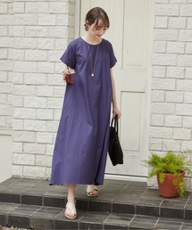 ANGIE | コットンAラインマキシワンピース(ワンピース)