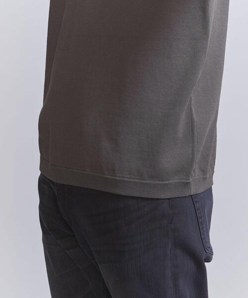 BEAUTY&YOUTH UNITED ARROWS(ビューティーアンドユースユナイテッドアローズ)の「【WEB限定 WARDROBE SMART】デオドラント 1ポケット ニット Tシャツ(ニット/セーター・メンズ・ダークグレー/ライトグレー/ブラック・S/M/L/XL)」の9枚目の写真