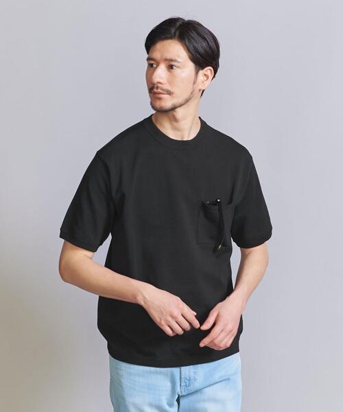 BEAUTY&YOUTH UNITED ARROWS(ビューティーアンドユースユナイテッドアローズ)の「【WEB限定 WARDROBE SMART】デオドラント 1ポケット ニット Tシャツ(ニット/セーター・メンズ・ダークグレー/ライトグレー/ブラック・S/M/L/XL)」の17枚目の写真