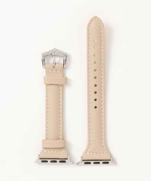 zandy（ズィーアンドワイ）の「zandy/ズィー・アンド・ワイ Apple Watch【くすみカラー細製レザーベルト】 アップルウォッチバンド レザーベルト // leather8（デジタル腕時計・メンズ・ベージュ/ブラウン/ブラウン系その他・S/M）」の12枚目の写真