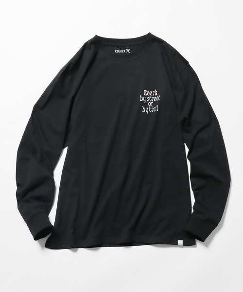 ROARK REVIVAL(ロアークリバイバル)の「ROARK REVIVAL/ロアークリバイバル "B.S.B.T" LS TEE グラフィック ロンT(Tシャツ/カットソー・メンズ・ブラック/ホワイト・L/XL/M)」の21枚目の写真
