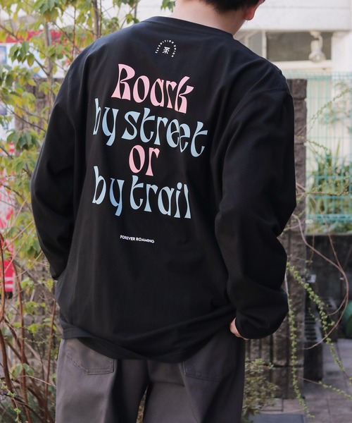 ROARK REVIVAL(ロアークリバイバル)の「ROARK REVIVAL/ロアークリバイバル "B.S.B.T" LS TEE グラフィック ロンT(Tシャツ/カットソー・メンズ・ブラック/ホワイト・L/XL/M)」の8枚目の写真