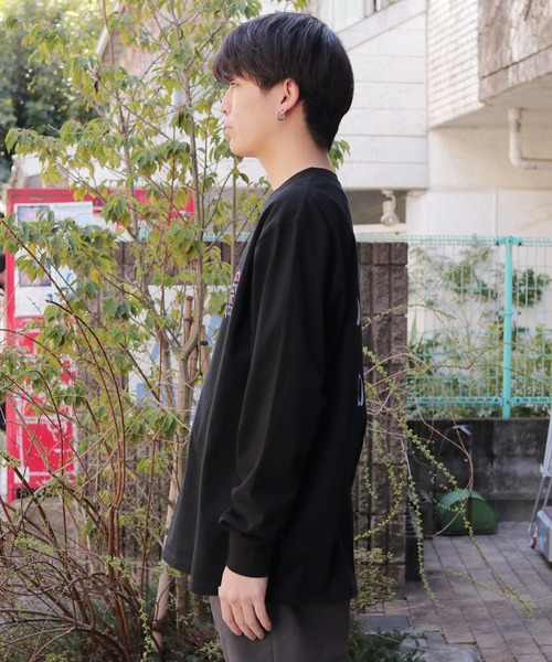 ROARK REVIVAL(ロアークリバイバル)の「ROARK REVIVAL/ロアークリバイバル "B.S.B.T" LS TEE グラフィック ロンT(Tシャツ/カットソー・メンズ・ブラック/ホワイト・L/XL/M)」の6枚目の写真