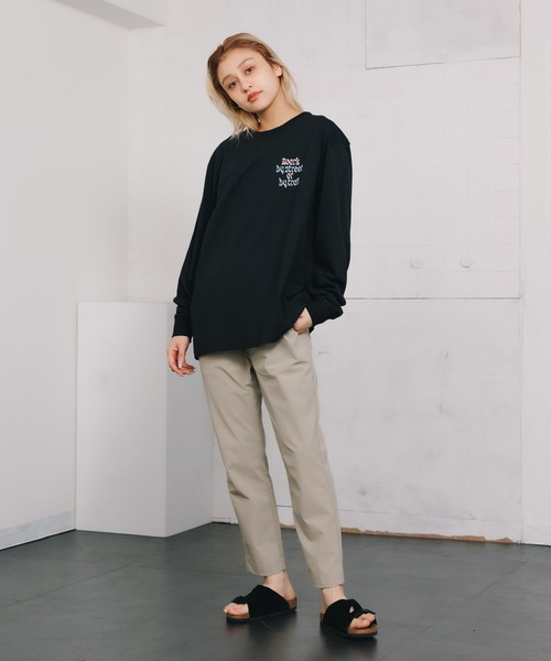 ROARK REVIVAL(ロアークリバイバル)の「ROARK REVIVAL/ロアークリバイバル "B.S.B.T" LS TEE グラフィック ロンT(Tシャツ/カットソー・メンズ・ブラック/ホワイト・L/XL/M)」の11枚目の写真
