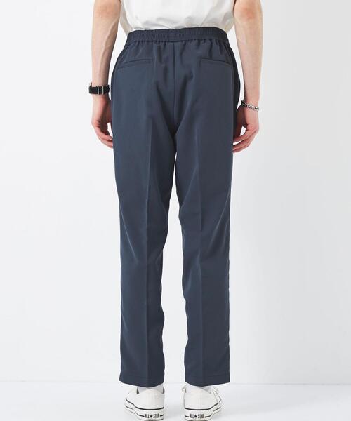 green label relaxing（グリーンレーベルリラクシング）の「クリスプツイル 1プリーツ イージーパンツ -ストレッチ・防シワ・接触冷感・吸水速乾-（その他パンツ・メンズ・ネイビー/ケリー・XL/S/M/L）」の7枚目の写真