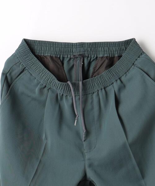 green label relaxing（グリーンレーベルリラクシング）の「クリスプツイル 1プリーツ イージーパンツ -ストレッチ・防シワ・接触冷感・吸水速乾-（その他パンツ・メンズ・ネイビー/ケリー・XL/S/M/L）」の21枚目の写真