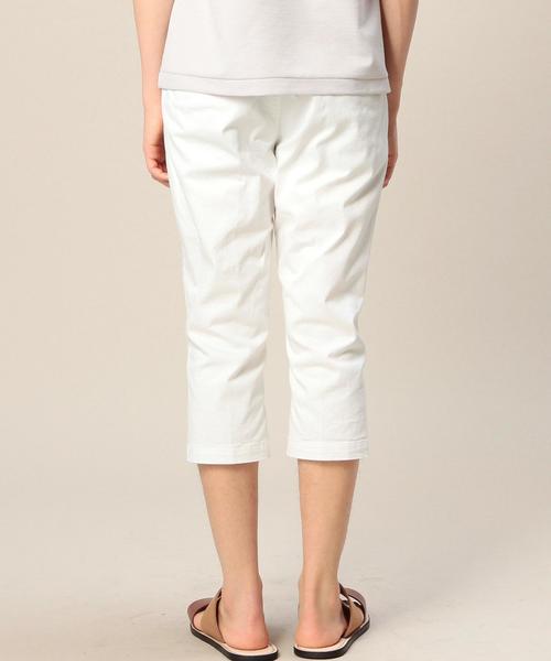 BEAUTY&YOUTH UNITED ARROWS（ビューティーアンドユースユナイテッドアローズ）の「BY ツイル ノープリーツ クロップドパンツ◆（チノパンツ・メンズ・ナチュラル/ネイビー/ホワイト・SMALL/X-LARGE/MEDIUM/LARGE）」の11枚目の写真
