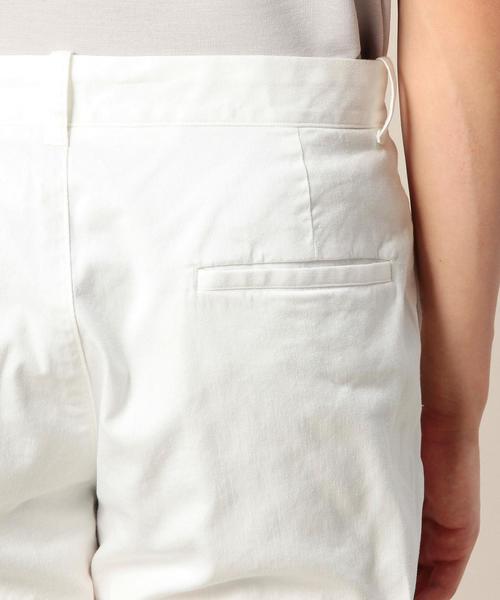 BEAUTY&YOUTH UNITED ARROWS（ビューティーアンドユースユナイテッドアローズ）の「BY ツイル ノープリーツ クロップドパンツ◆（チノパンツ・メンズ・ナチュラル/ネイビー/ホワイト・SMALL/X-LARGE/MEDIUM/LARGE）」の7枚目の写真