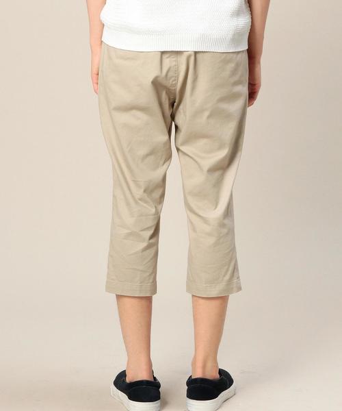 BEAUTY&YOUTH UNITED ARROWS（ビューティーアンドユースユナイテッドアローズ）の「BY ツイル ノープリーツ クロップドパンツ◆（チノパンツ・メンズ・ナチュラル/ネイビー/ホワイト・SMALL/X-LARGE/MEDIUM/LARGE）」の19枚目の写真