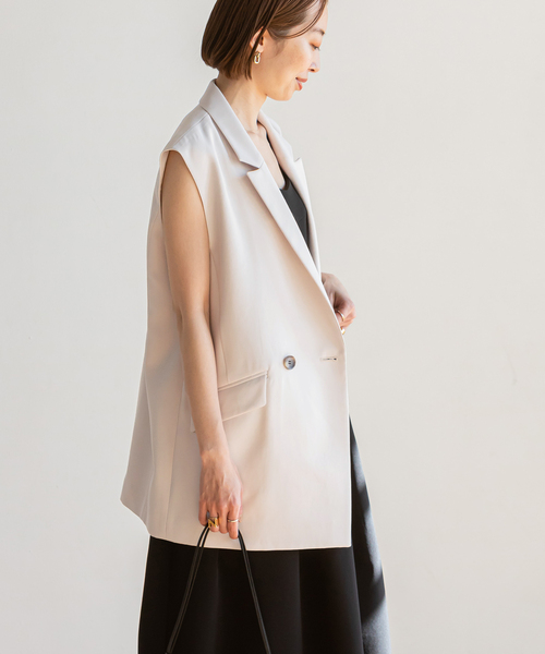 ロングベントジレ（ベスト）｜NOBLE（ノーブル）のファッション