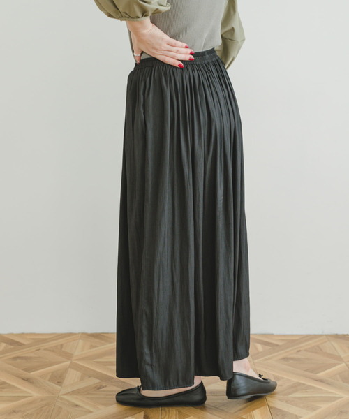 ITEMS URBANRESEARCH（アイテムズ アーバンリサーチ）の「イージーガウチョパンツ（その他パンツ・レディース・ベージュ/キャメル/ブラック・FREE）」の21枚目の写真