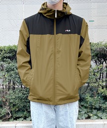 FILA | FILA/フィラ ブランド ロゴ 裏メッシュ 花粉付着防止 フルジップ マウンテンパーカー ジャンパー(マウンテンパーカー)