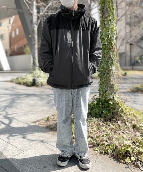 FILA/フィラ ブランド ロゴ 裏メッシュ 花粉付着防止 フルジップ