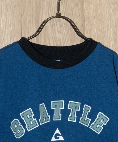 GERRY（ジェリー）の「【30】〔GERRY/ジェリー〕ミニ裏毛 クルーネック プリント半袖スウェット（Tシャツ/カットソー・キッズ・ネイビー/ブルー/杢グレー/ダークグレー/ブラック/ブルー系その他・130/150/140/160）」の11枚目の写真