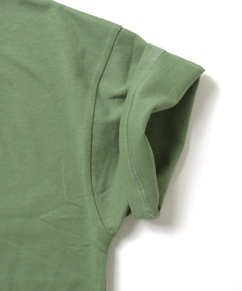 GLAZOS(グラソス)の「ワッペン付き半袖Tシャツ(Tシャツ/カットソー・キッズ・ホワイト/グリーン/イエロー・170cm/140cm/150cm/160cm)」の9枚目の写真