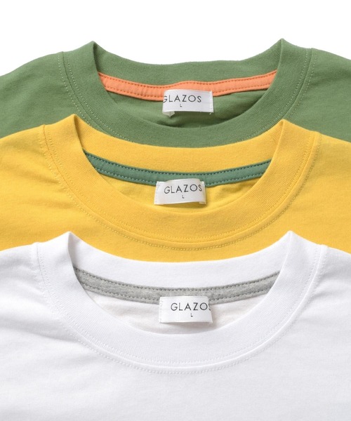 GLAZOS(グラソス)の「ワッペン付き半袖Tシャツ(Tシャツ/カットソー・キッズ・ホワイト/グリーン/イエロー・170cm/140cm/150cm/160cm)」の11枚目の写真