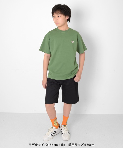 GLAZOS(グラソス)の「ワッペン付き半袖Tシャツ(Tシャツ/カットソー・キッズ・ホワイト/グリーン/イエロー・170cm/140cm/150cm/160cm)」の19枚目の写真