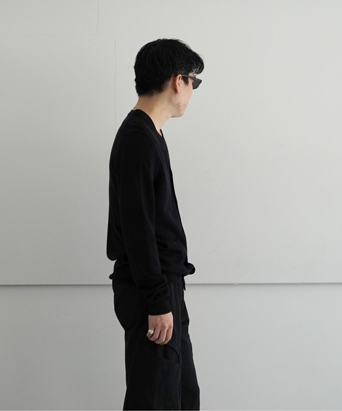 FRED PERRY(フレッドペリー)の「FRED PERRY CLASSIC CARDIGAN(カーディガン/ボレロ・メンズ・ブラック/ネイビー・S)」の7枚目の写真