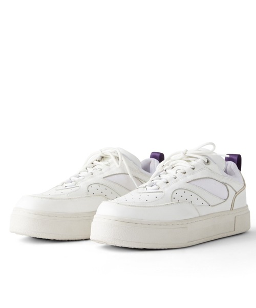 スニーカー EYTYS Men Sneakers F016004 White white EYTYS スニーカー Eytys/エイティーズ/SIDNEY LEATHER WHITE(W