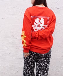 C.E.L.STORE | THRIFTY LOOK/スリフティールック YOROKOBI PRINTED LS TEE ヨロコビプリントLS Tシャツ(ユニセックス)(Tシャツ/カットソー)