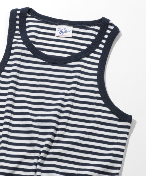 MILLER（ミラー）の「【Robert P. Miller】110C パネルリブタンクトップ（タンクトップ・メンズ・その他8/その他5/ブラック/その他4/その他6/ホワイト/その他1/グレー/その他7/その他2/その他9/その他11/その他10/その他12/その他13/その他15/その他14/その他3・L/M/LL）」の8枚目の写真