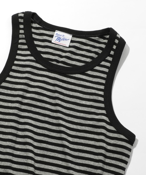 MILLER（ミラー）の「【Robert P. Miller】110C パネルリブタンクトップ（タンクトップ・メンズ・その他8/その他5/ブラック/その他4/その他6/ホワイト/その他1/グレー/その他7/その他2/その他9/その他11/その他10/その他12/その他13/その他15/その他14/その他3・L/M/LL）」の9枚目の写真