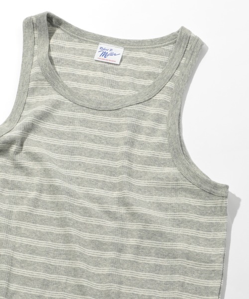 MILLER（ミラー）の「【Robert P. Miller】110C パネルリブタンクトップ（タンクトップ・メンズ・その他8/その他5/ブラック/その他4/その他6/ホワイト/その他1/グレー/その他7/その他2/その他9/その他11/その他10/その他12/その他13/その他15/その他14/その他3・L/M/LL）」の10枚目の写真