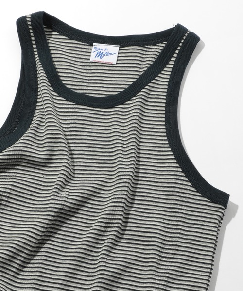 MILLER（ミラー）の「【Robert P. Miller】110C パネルリブタンクトップ（タンクトップ・メンズ・その他8/その他5/ブラック/その他4/その他6/ホワイト/その他1/グレー/その他7/その他2/その他9/その他11/その他10/その他12/その他13/その他15/その他14/その他3・L/M/LL）」の11枚目の写真