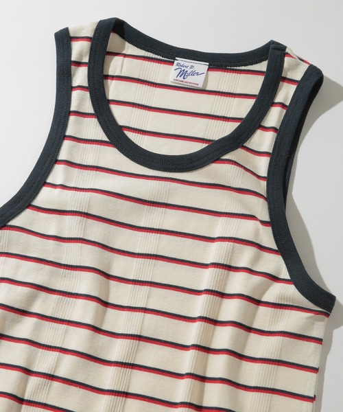 MILLER（ミラー）の「【Robert P. Miller】110C パネルリブタンクトップ（タンクトップ・メンズ・その他8/その他5/ブラック/その他4/その他6/ホワイト/その他1/グレー/その他7/その他2/その他9/その他11/その他10/その他12/その他13/その他15/その他14/その他3・L/M/LL）」の12枚目の写真